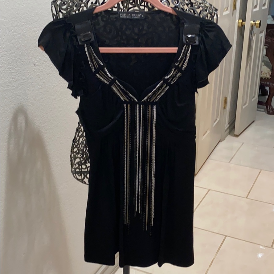 Blouse With Chains